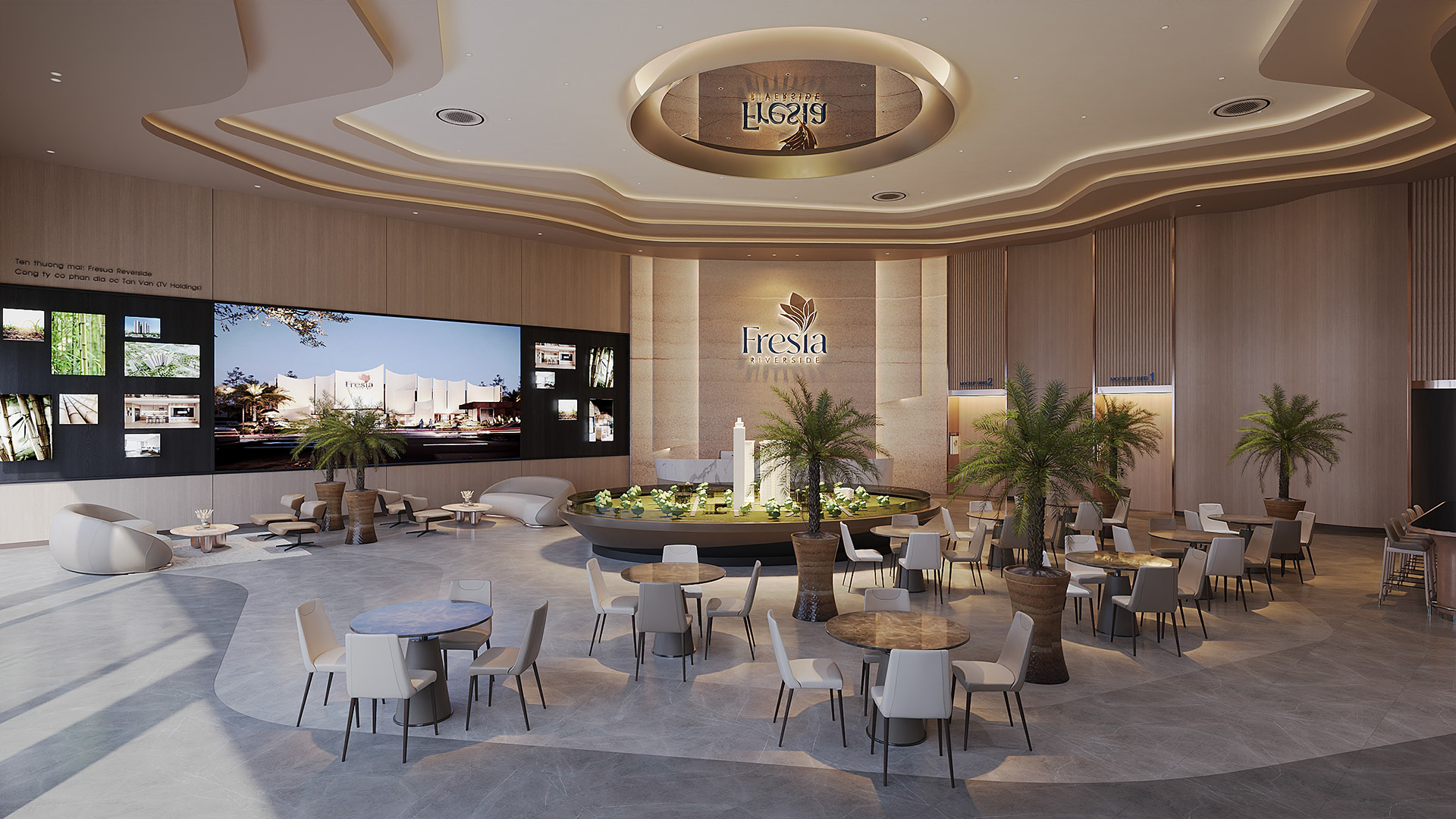 nhà bán hàng căn hộ Fresia Riverside