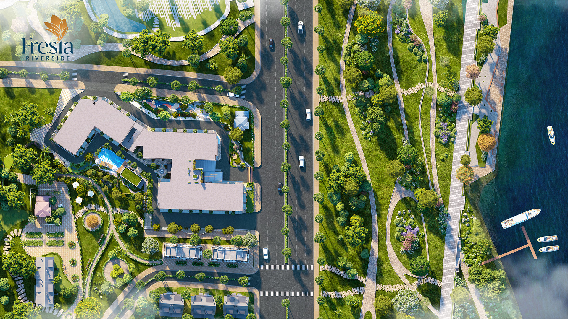 tiện ích nội khu fresia Riverside