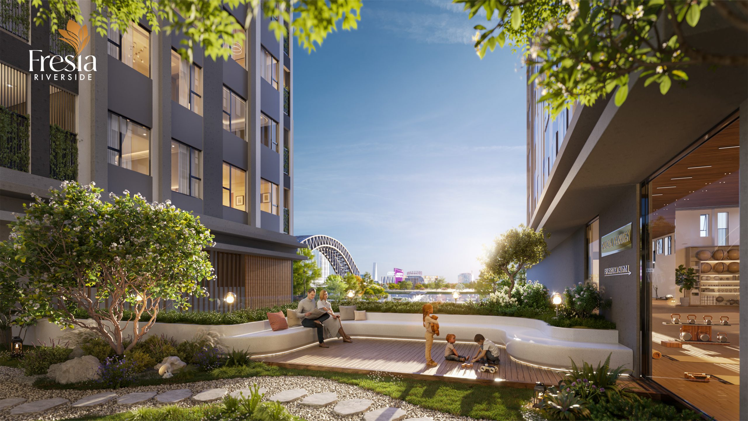 tiện ích nội khu Fresia Riverside