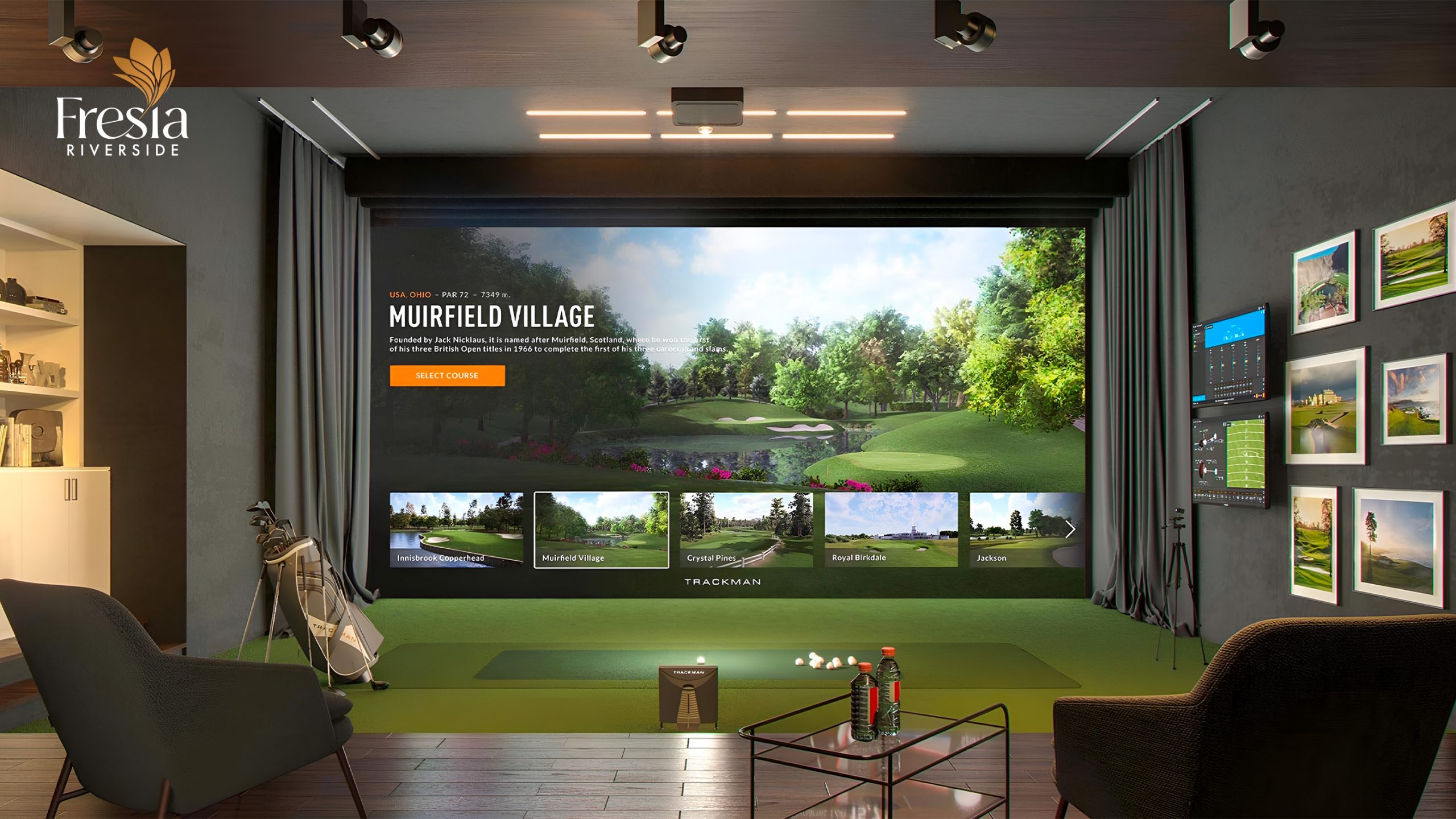 tiện ích nội khu Fresia Riverside