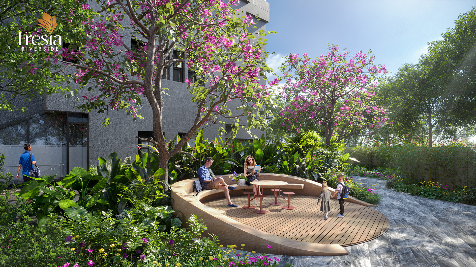 tiện ích nội khu Fresia Riverside