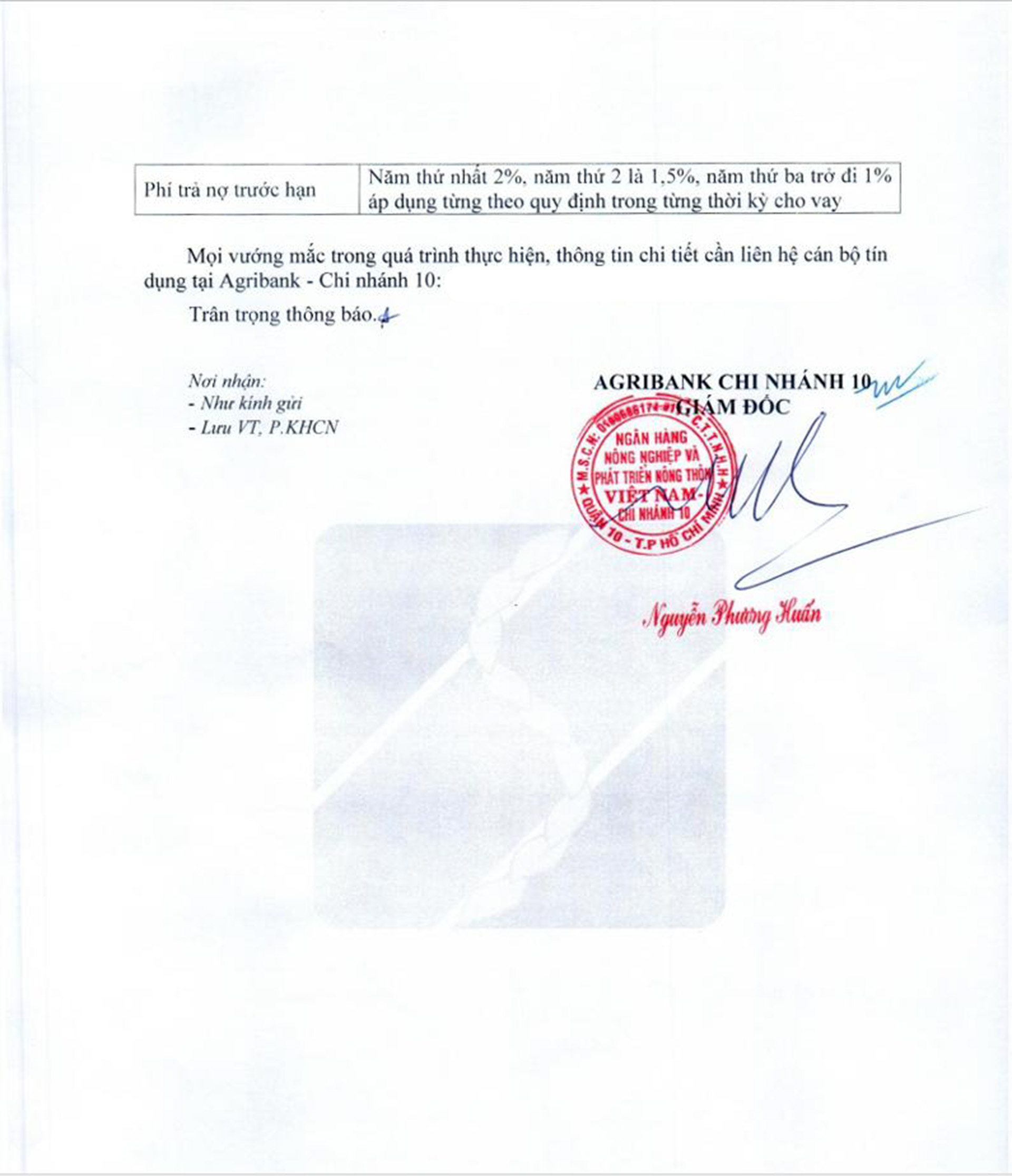 ngân hàng hỗ trợ Fresia Riverside