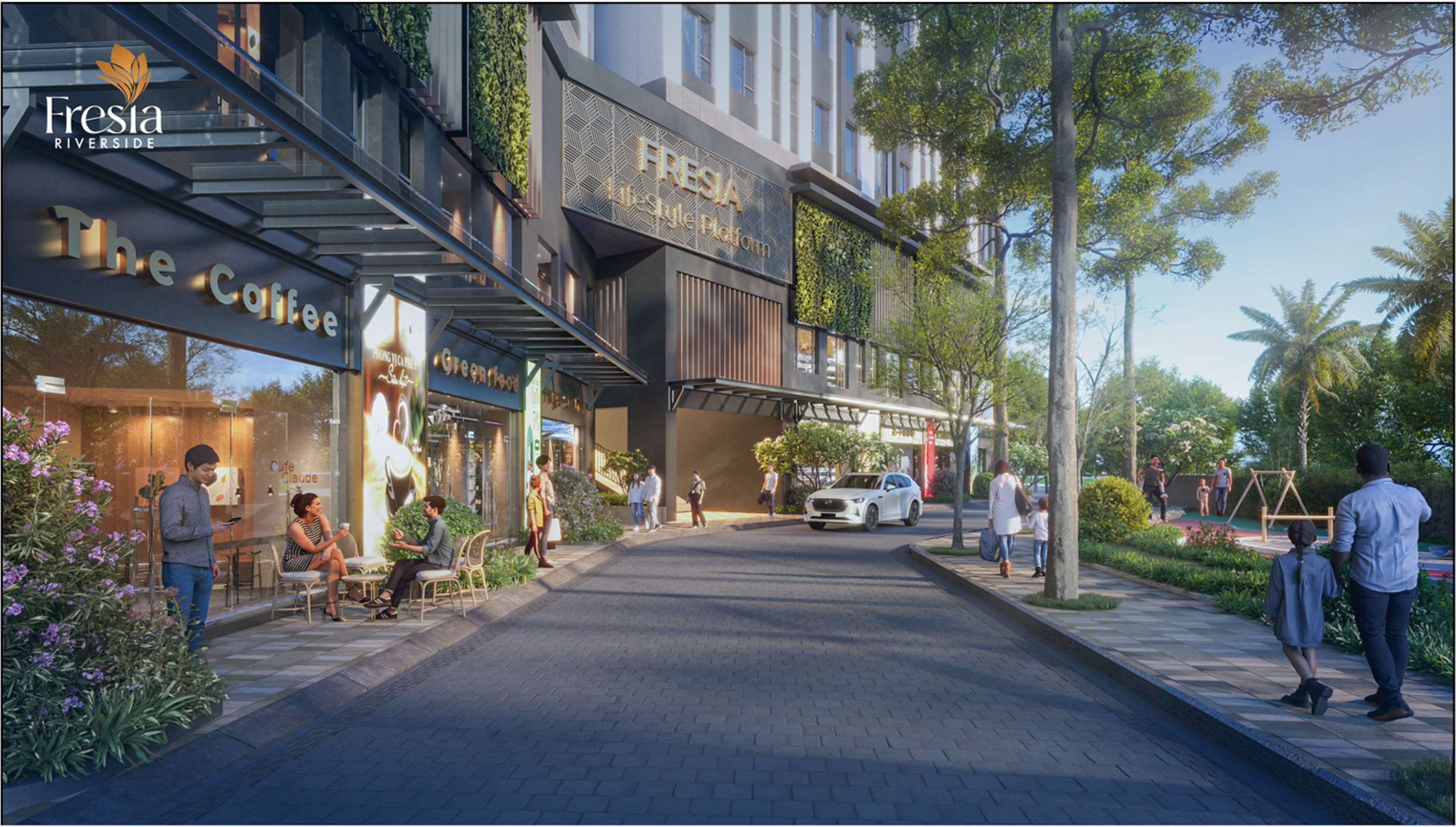 tiện ích nội khu Fresia Riverside