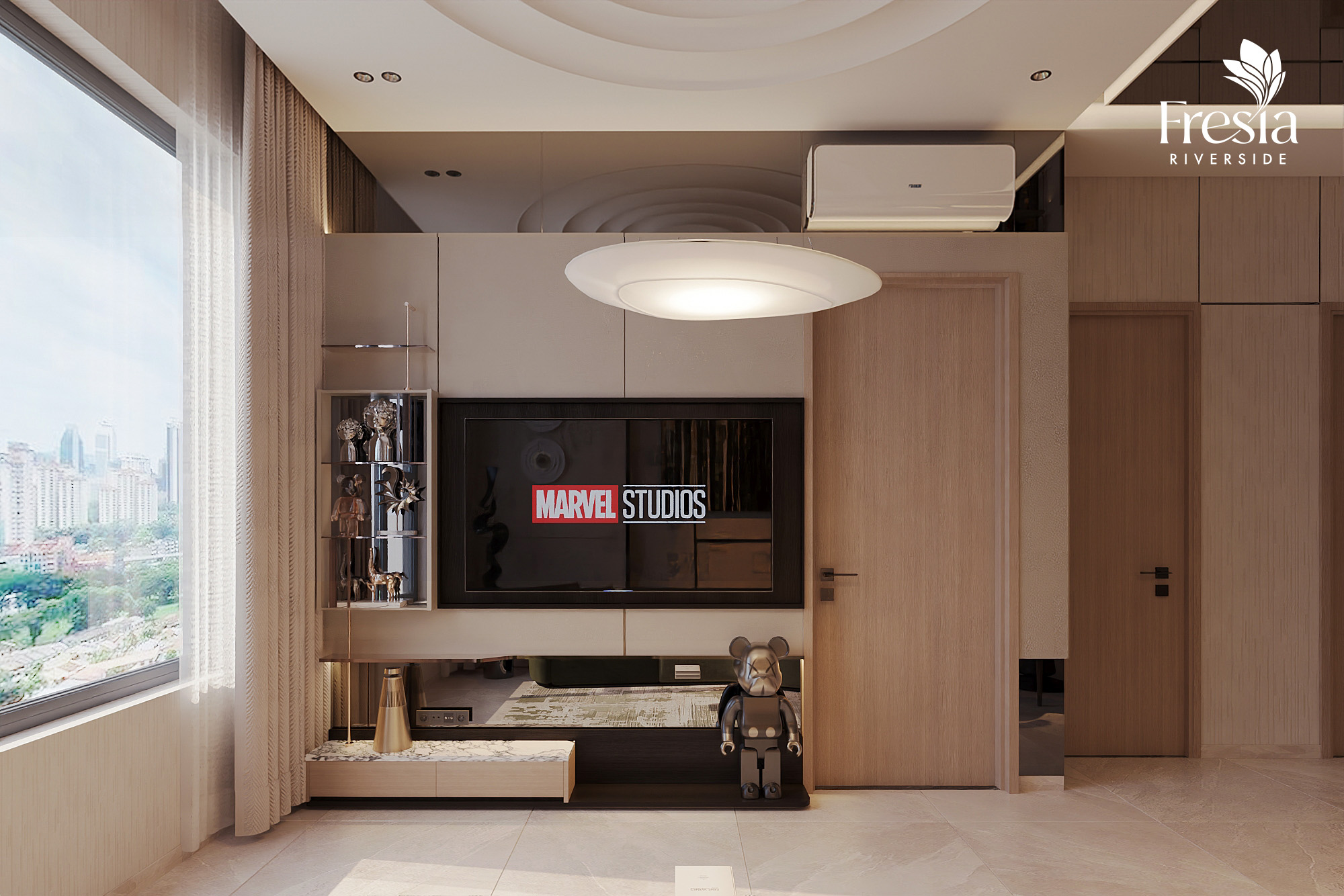 NHÀ MẪU 50-52M2 2PN 1WC FRESIA RIVERSIDE