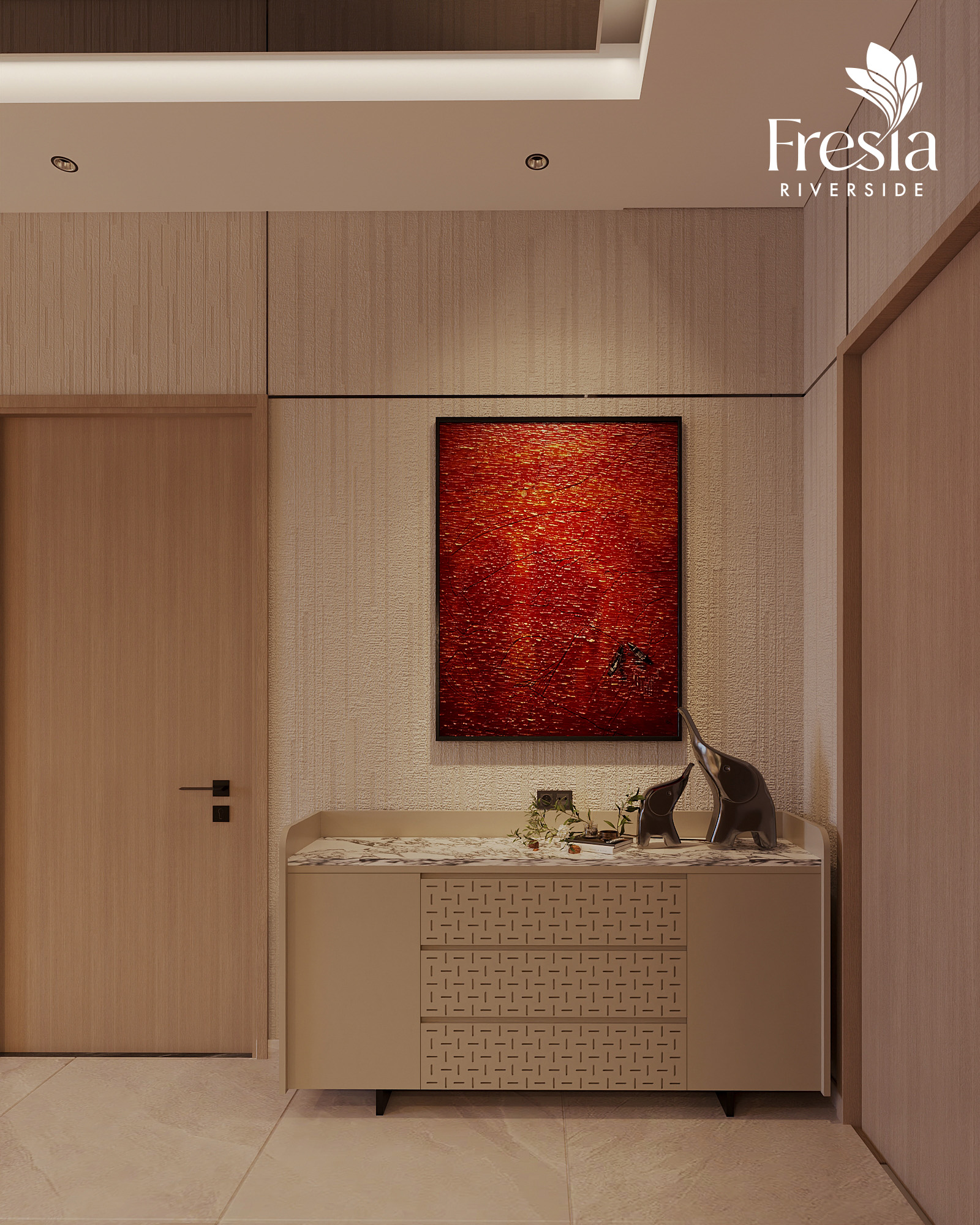 NHÀ MẪU 50-52M2 2PN 1WC FRESIA RIVERSIDE