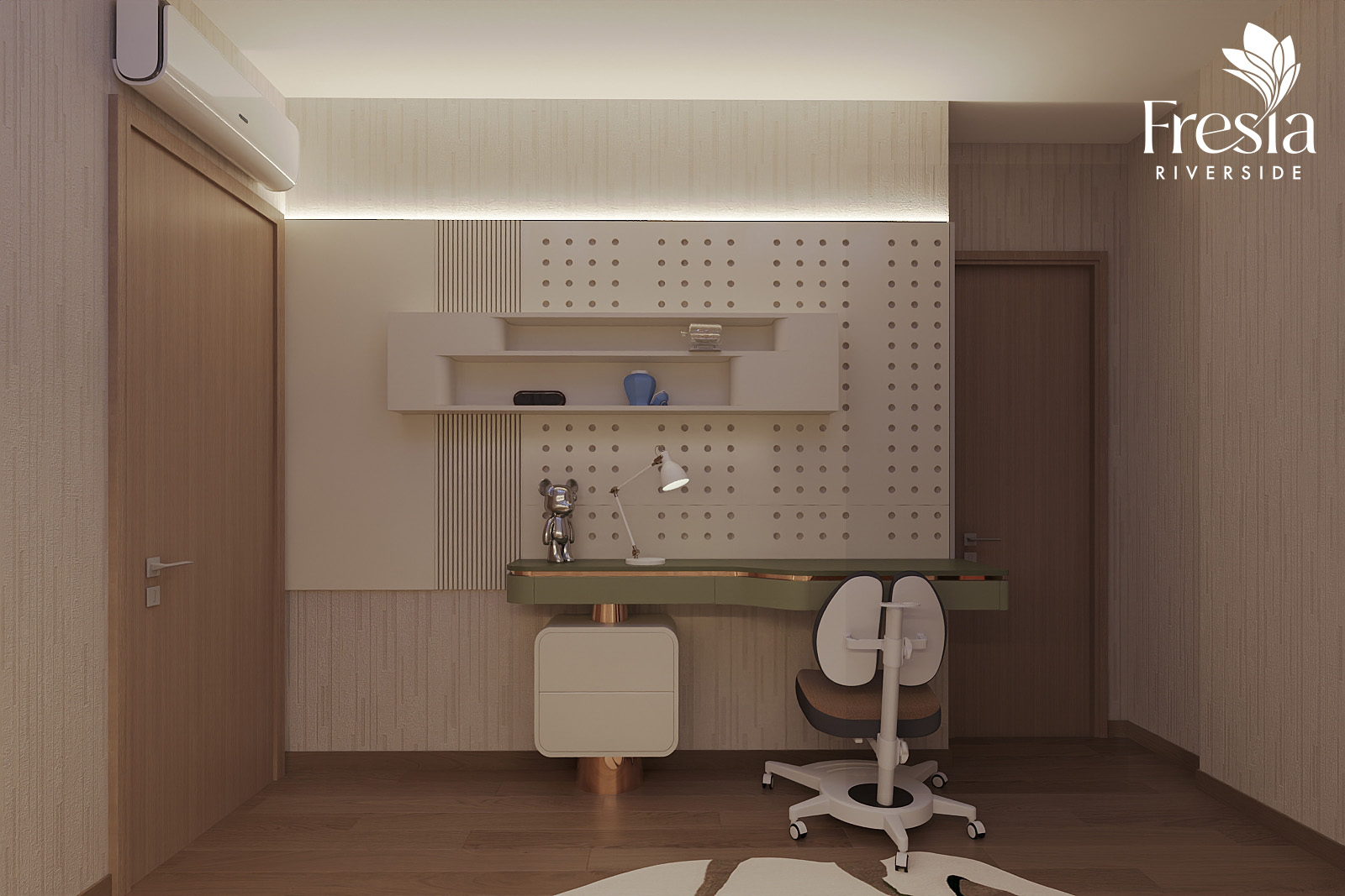 NHÀ MẪU 50-52M2 2PN 1WC FRESIA RIVERSIDE