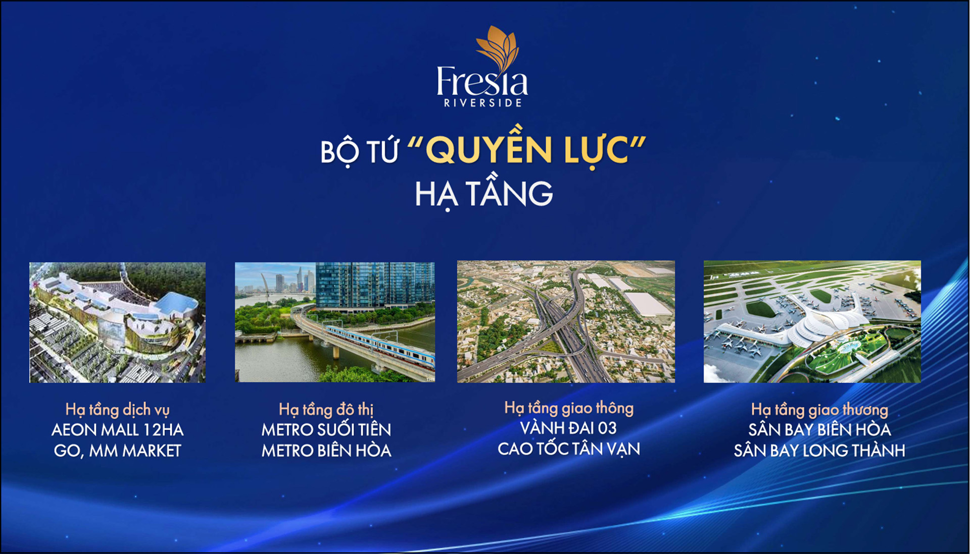 tiềm năng HẠ TẦNG căn hộ fresia riverside