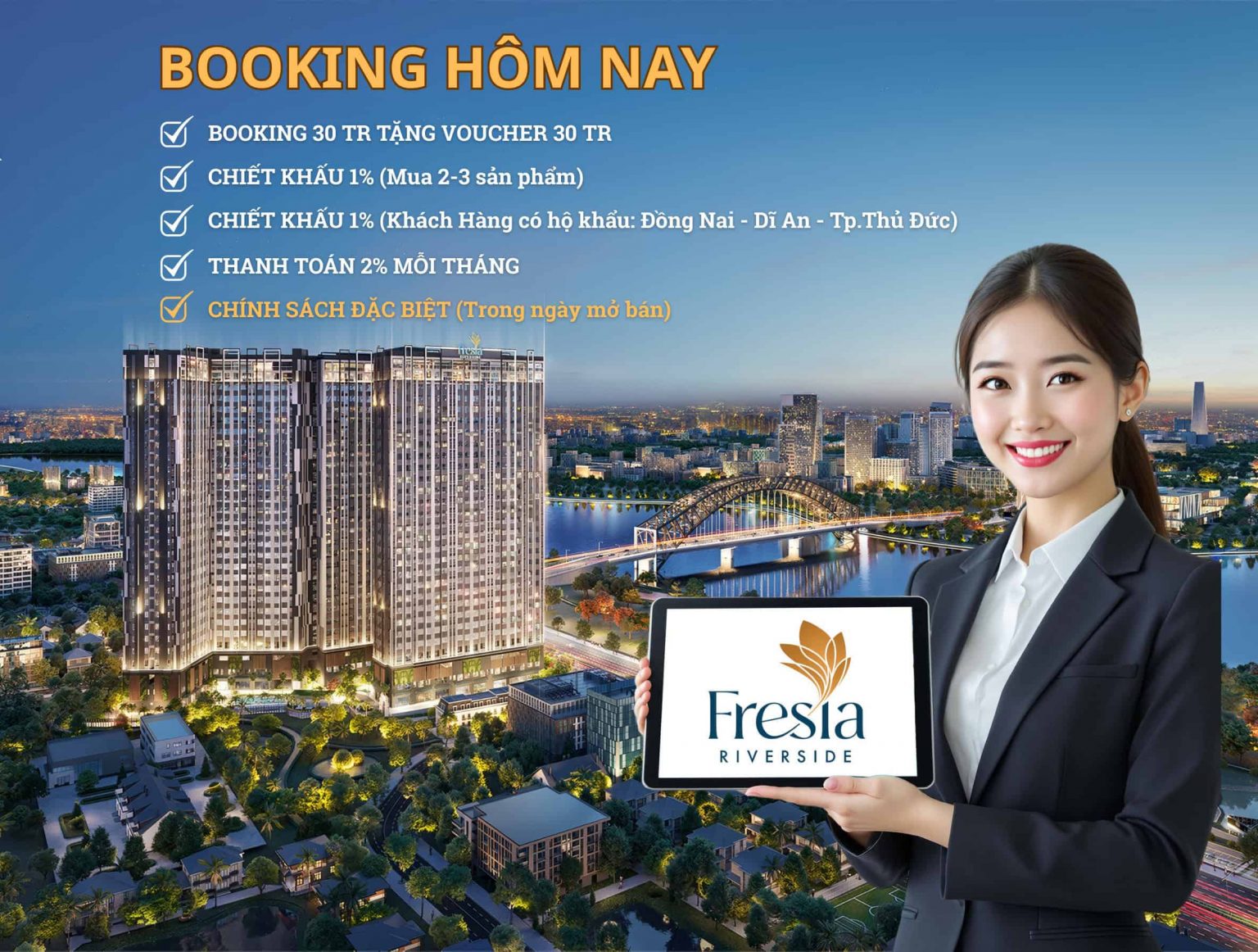 CHÍNH SÁCH FRESIA RIVERSIDE